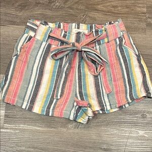 Angel Kiss Striped Shorts